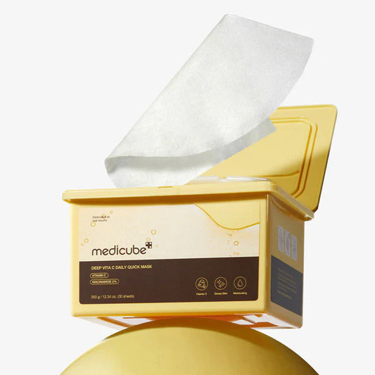 MEDICUBE DEEP VITA C DAILI QUICK MASK (30 PCs)