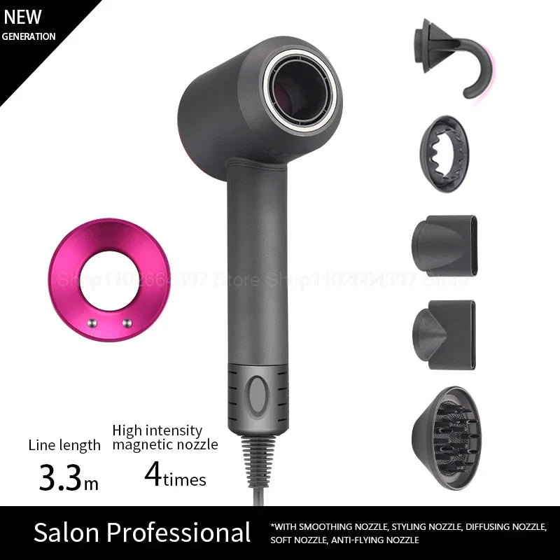 Professional Hair Dryer with Negative Ion
