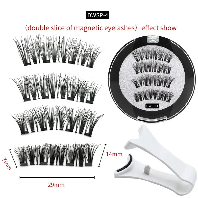 3D Natural Reusable Magnetic Eyelashes
