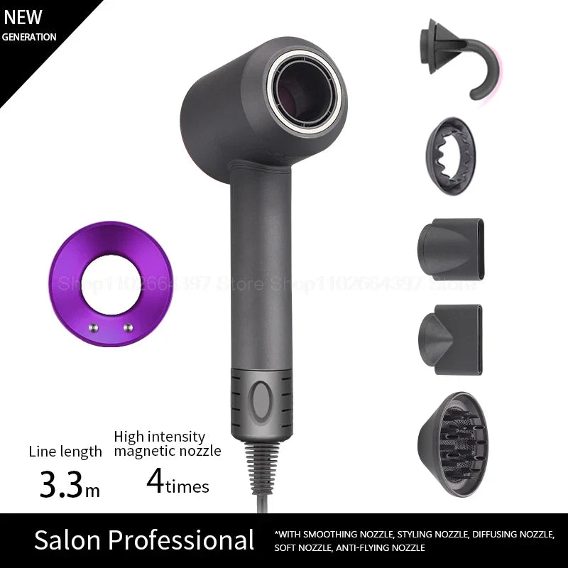 Professional Hair Dryer with Negative Ion