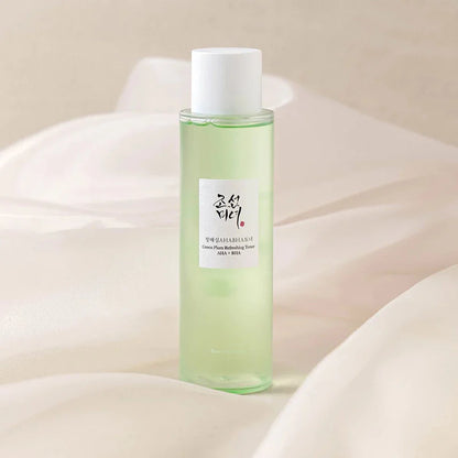 Beauty of Joseon Green Plum Refreshing Toner: AHA + BHA (150ml) - Kiyoko Beauty