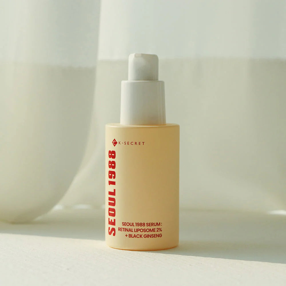 KSECRET SEOUL 1988 Serum: Retinal Liposome 2% + Black Ginseng (30ml)