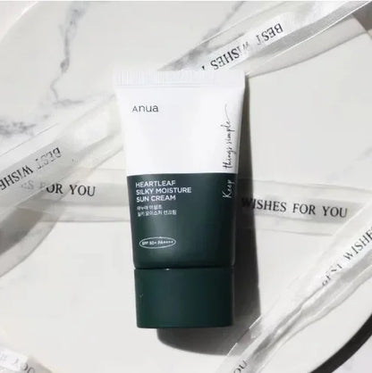 ANUA Houttuynia Cordata Sunscreen Anti-Melting and Brightening Care, Soft and Moisturized Isolation 50Ml