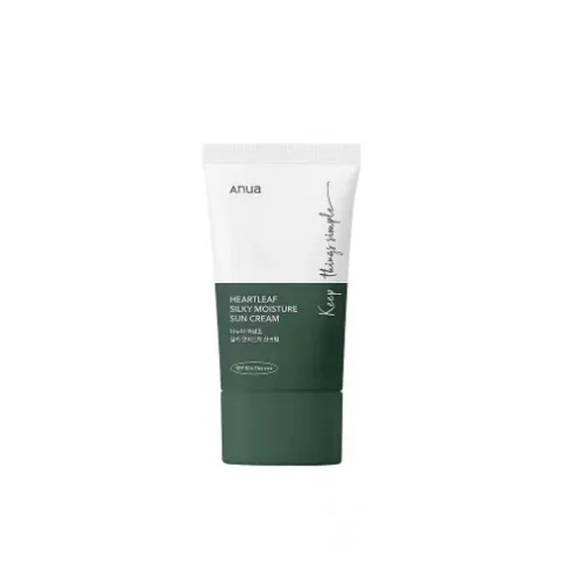 ANUA Houttuynia Cordata Sunscreen Anti-Melting and Brightening Care, Soft and Moisturized Isolation 50Ml