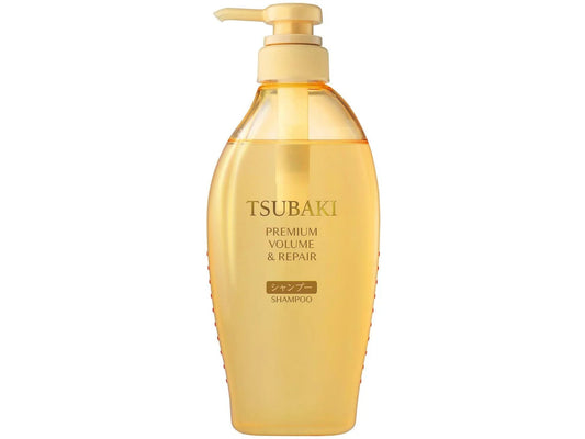 SHISEIDO TSUBAKI PREMIUM ENSEMBLE SHAMPOOING ET REVITALISANT VOLUME & RÉPARATEUR (2x450ml)
