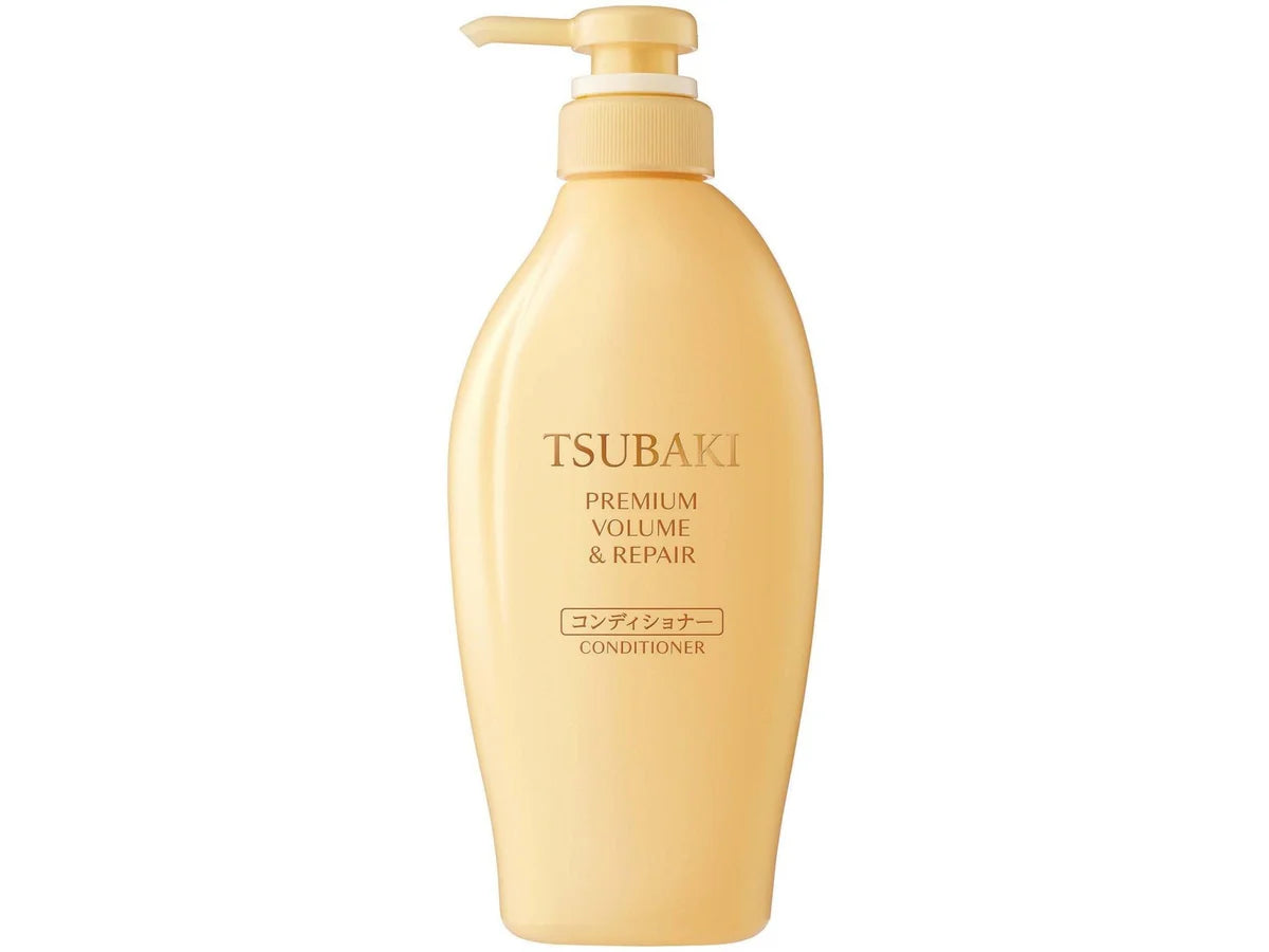 SHISEIDO TSUBAKI PREMIUM VOLUME & REPAIR SHAMPOO & CONDITIONNER SET (2x450ml)