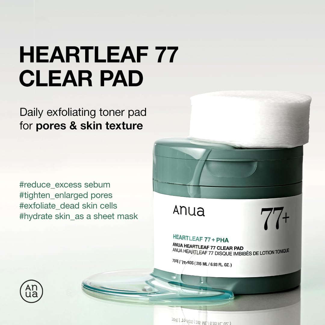 ANUA Heartleaf 77% Clear Pad (70pcs)