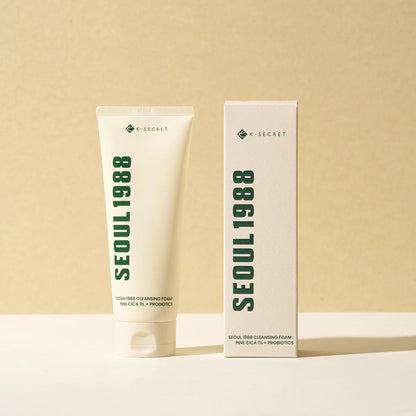 KSECRET SEOUL 1988 Cleansing Foam: Pine Cica 1% + Probiotics (150ml)