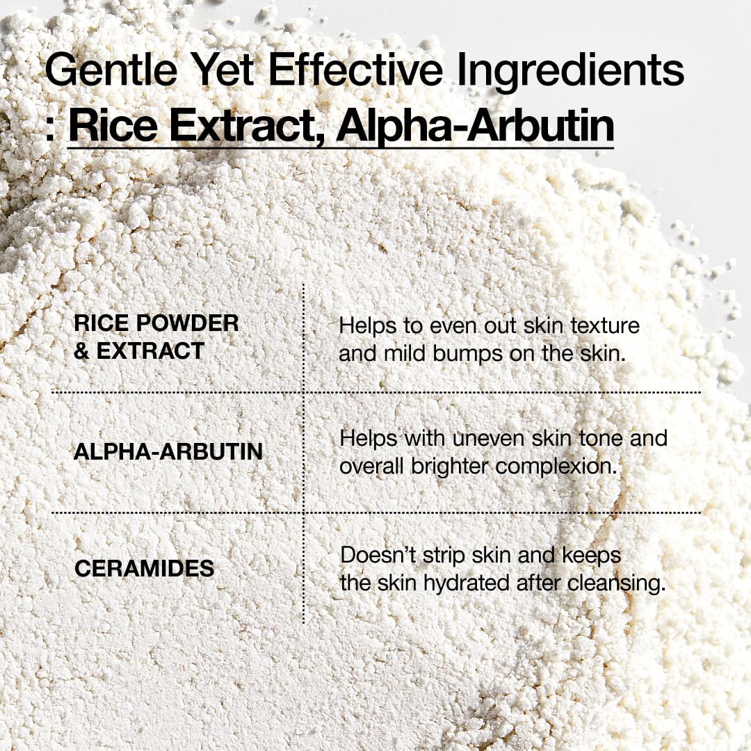 ANUA Rice Enzyme Brightening Cleansing Powder (40g) - Kiyoko Beauty