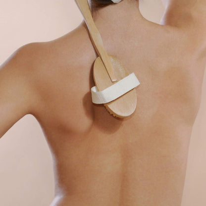 3 Pack Wood Dry Body Brushes, Dry brush for Cellulite and Lymphatic