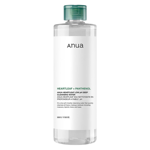 ANUA HEARTLEAF 87 LOW PH DEEP CLEANSING WATER (500g)