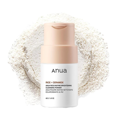 ANUA RICE ENZYME BRIGHTNING CLEANSING POWDER (40g)