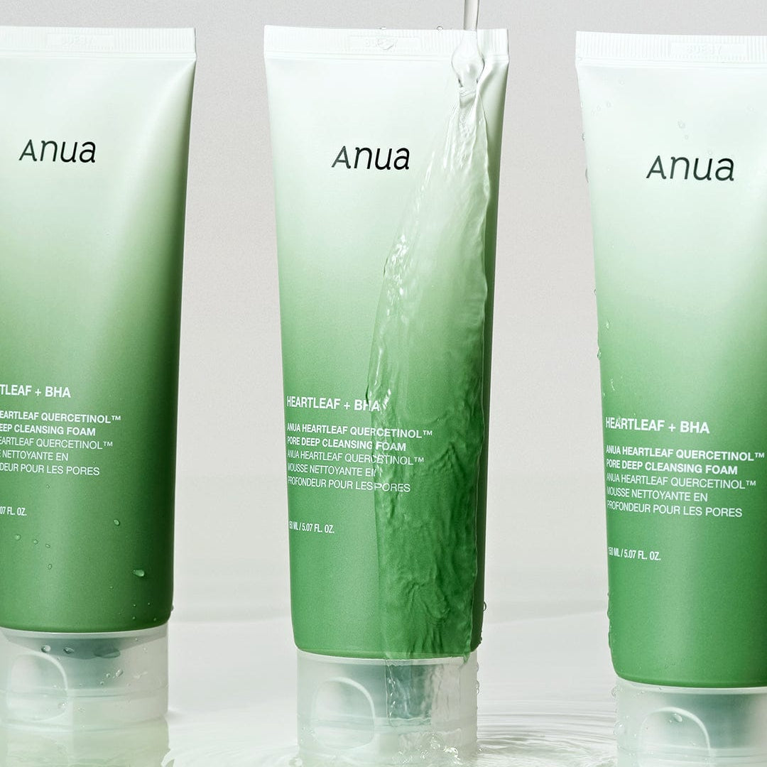 ANUA Heartleaf Quercetinol Pore Deep Cleansing Foam - Kiyoko Beauty
