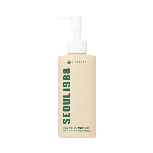 KSECRET SEOUL 1988 CLEANSING OIL: PINE CICA 1% + PROBIOTICS (200ml)