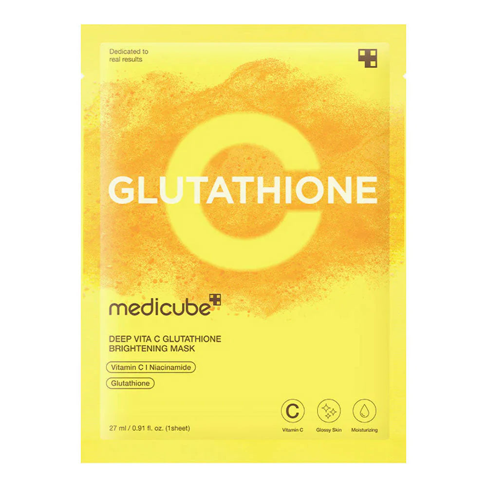 Medicube Deep Vita C Glutathione Brightening Mask (1pc)
