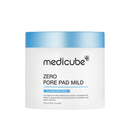 Medicube Zero Pore Madecassoside Pad - Mild (70 PCs) - Kiyoko Beauty