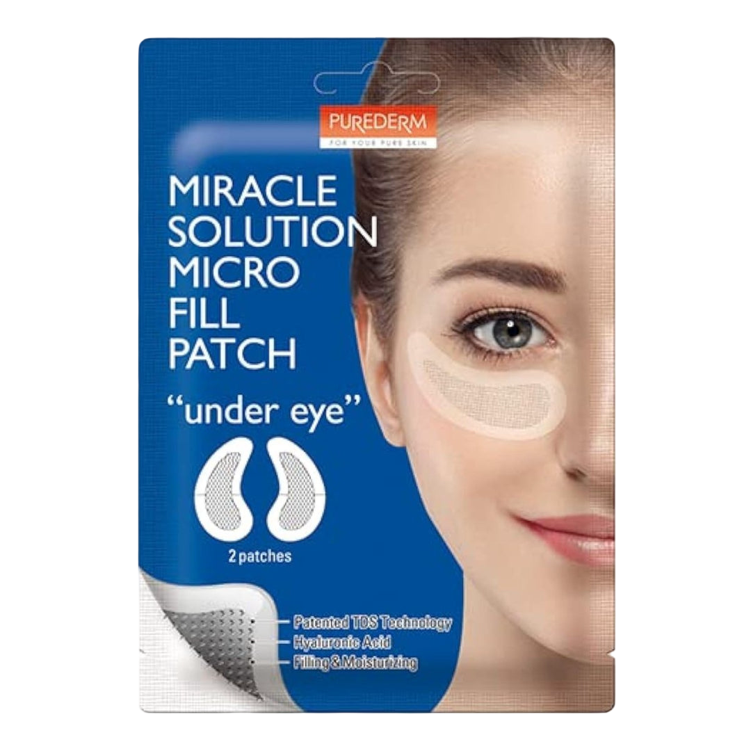 PUREDERM MIRACLE SOLUTION MICRO FILL UNDER EYE PATCH (1 Pair) – Femithy ...