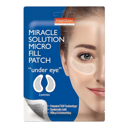 PUREDERM MIRACLE SOLUTION MICRO FILL UNDER EYE PATCH (1 Pair)
