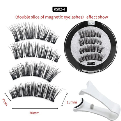 3D Natural Reusable Magnetic Eyelashes