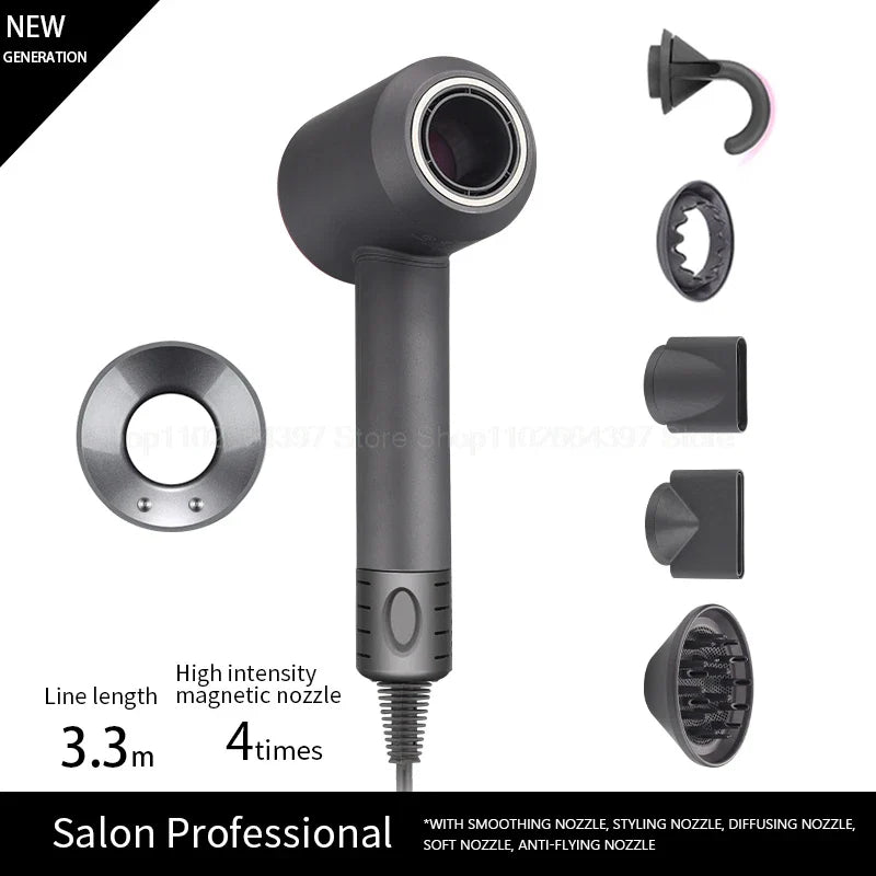 Professional Hair Dryer with Negative Ion