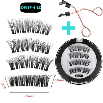 3D Natural Reusable Magnetic Eyelashes