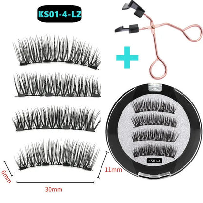 3D Natural Reusable Magnetic Eyelashes
