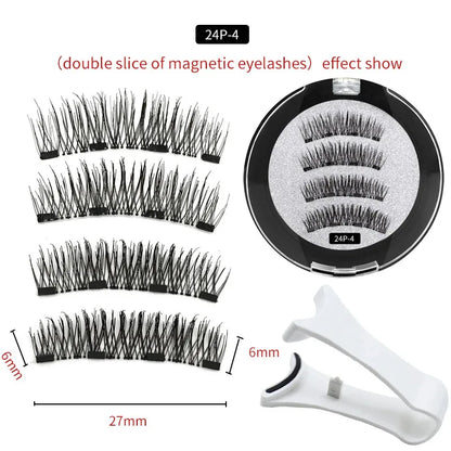 3D Natural Reusable Magnetic Eyelashes