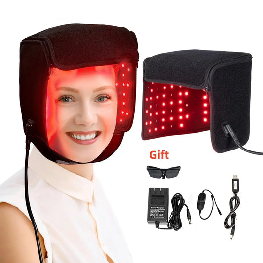 Red Light Therapy LED Helmet