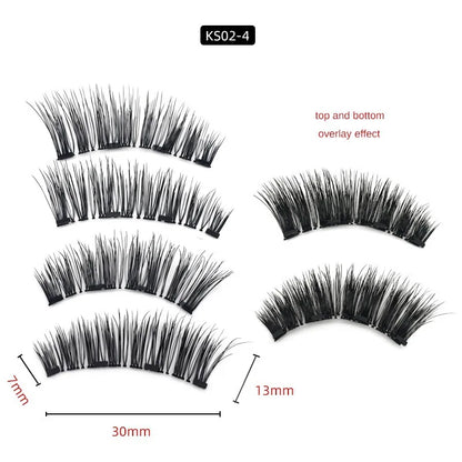 3D Natural Reusable Magnetic Eyelashes