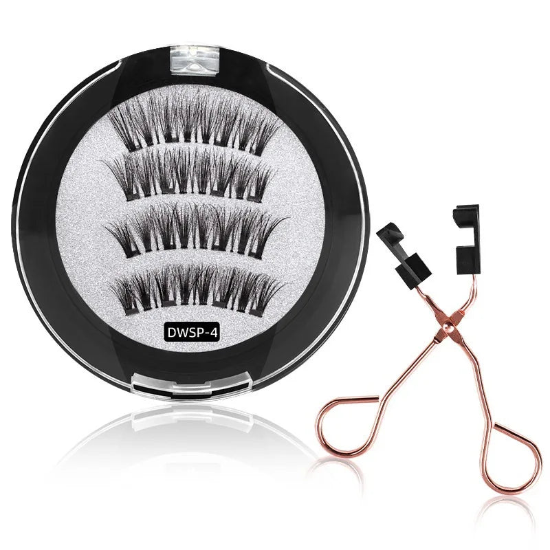3D Natural Reusable Magnetic Eyelashes