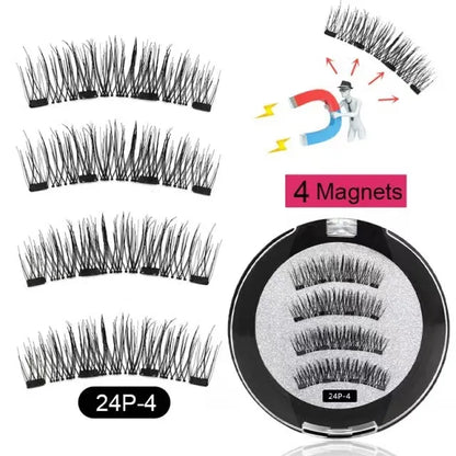 3D Natural Reusable Magnetic Eyelashes