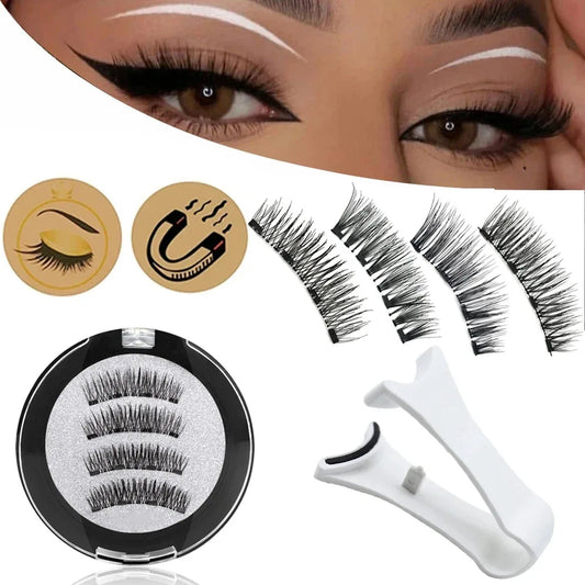 3D Natural Reusable Magnetic Eyelashes