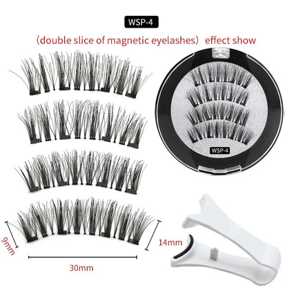 3D Natural Reusable Magnetic Eyelashes