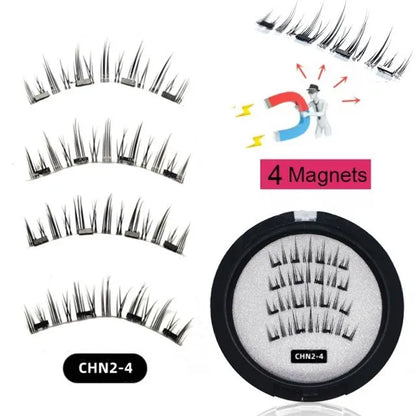 3D Natural Reusable Magnetic Eyelashes