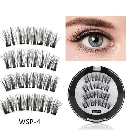 3D Natural Reusable Magnetic Eyelashes