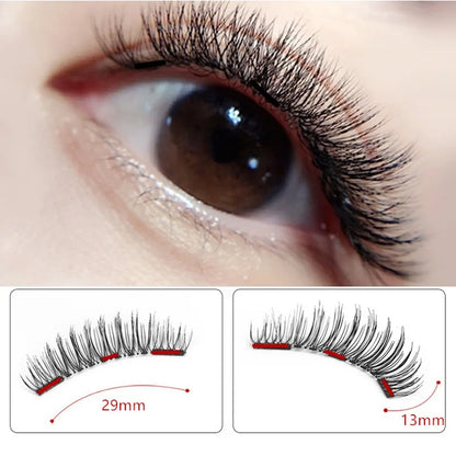 3D Natural Reusable Magnetic Eyelashes