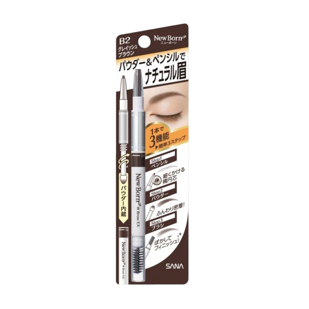 SANA NEW BORN BROW EYEBROW MASCARA AND PENCIL EX