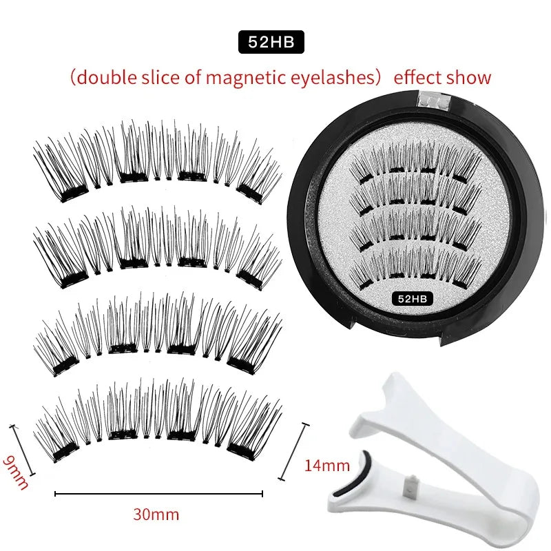 3D Natural Reusable Magnetic Eyelashes