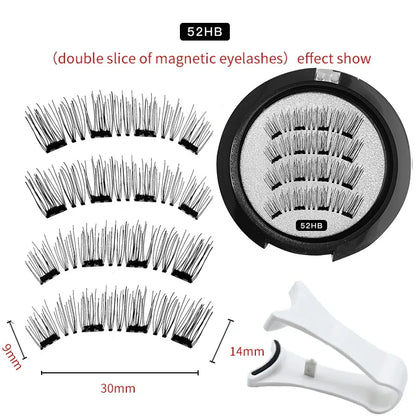 3D Natural Reusable Magnetic Eyelashes