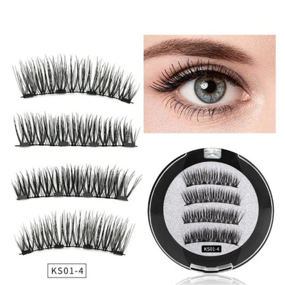 3D Natural Reusable Magnetic Eyelashes
