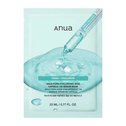 Masque sérum ANUA PDRN à l'acide hyaluronique en capsule (100 capsules)
