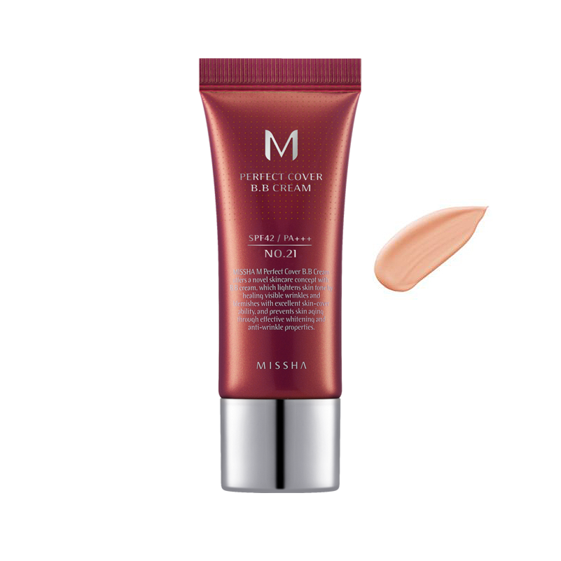 MISSHA Perfect Cover BB Cream (50ml) - Kiyoko Beauty