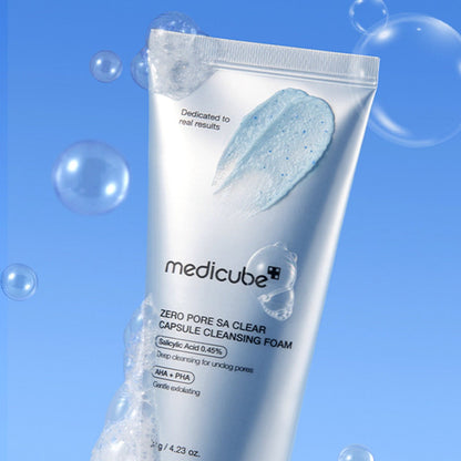 Medicube Zero Pore Clearing Capsule Cleansing Foam (120g) - Kiyoko Beauty